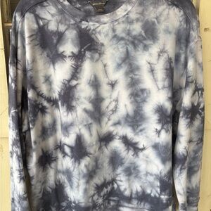 Eddie Bauer Women’s Gray Tie-Dye Sweatshirt